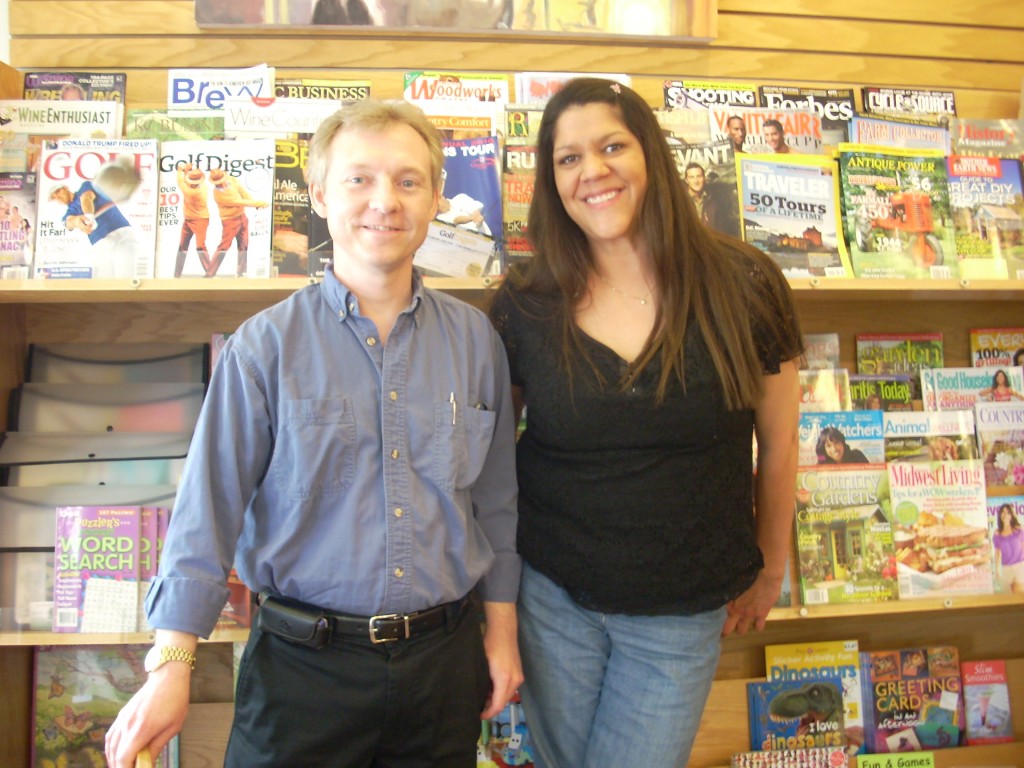 Bestsellers in Mason - May 2010 (with Sheri, a dear friend from high school)