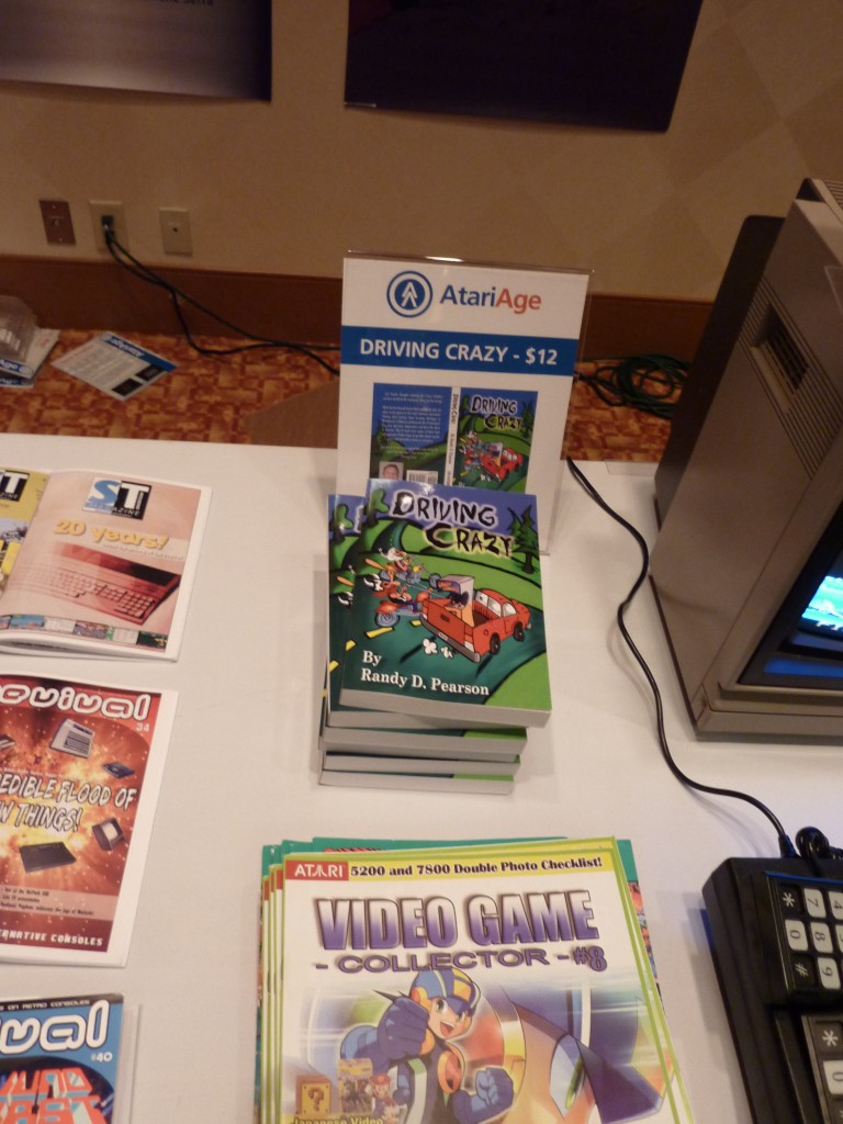 My book made an appearance at the AtariAge booth of the Classic Gaming Expo in Las Vegas, 8/2010